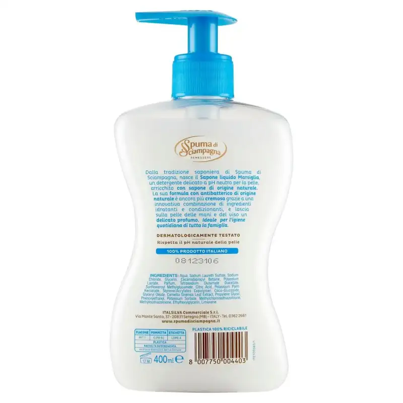 Spuma di Sciapagna Sapun Lichid Marsiglia 400 ml Bax 6 buc.